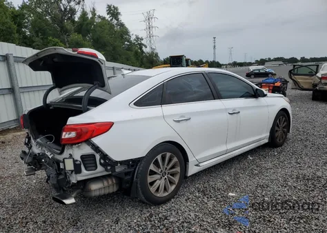 2016 Hyundai Sonata Sport z USA, uszkodzony, nr VIN 5NPE34AF7GH346261